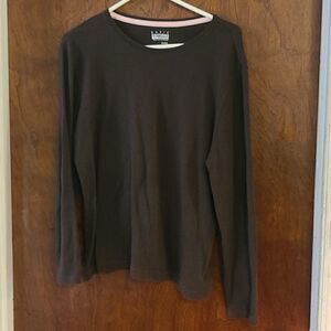 XL Basic Editions Black Long Sleeve Top